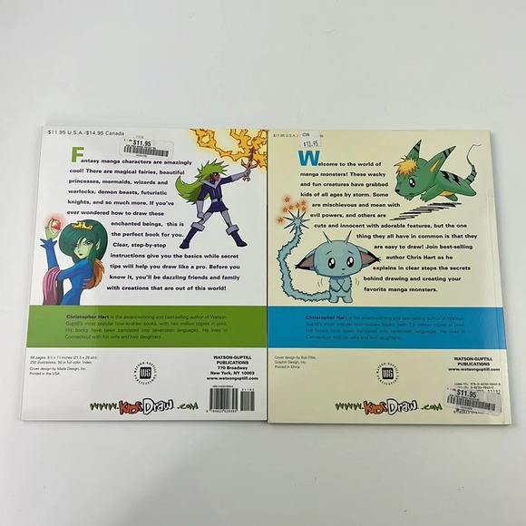 Kids Draw  Manga Monsters/Fantasy - Picture 2 of 6